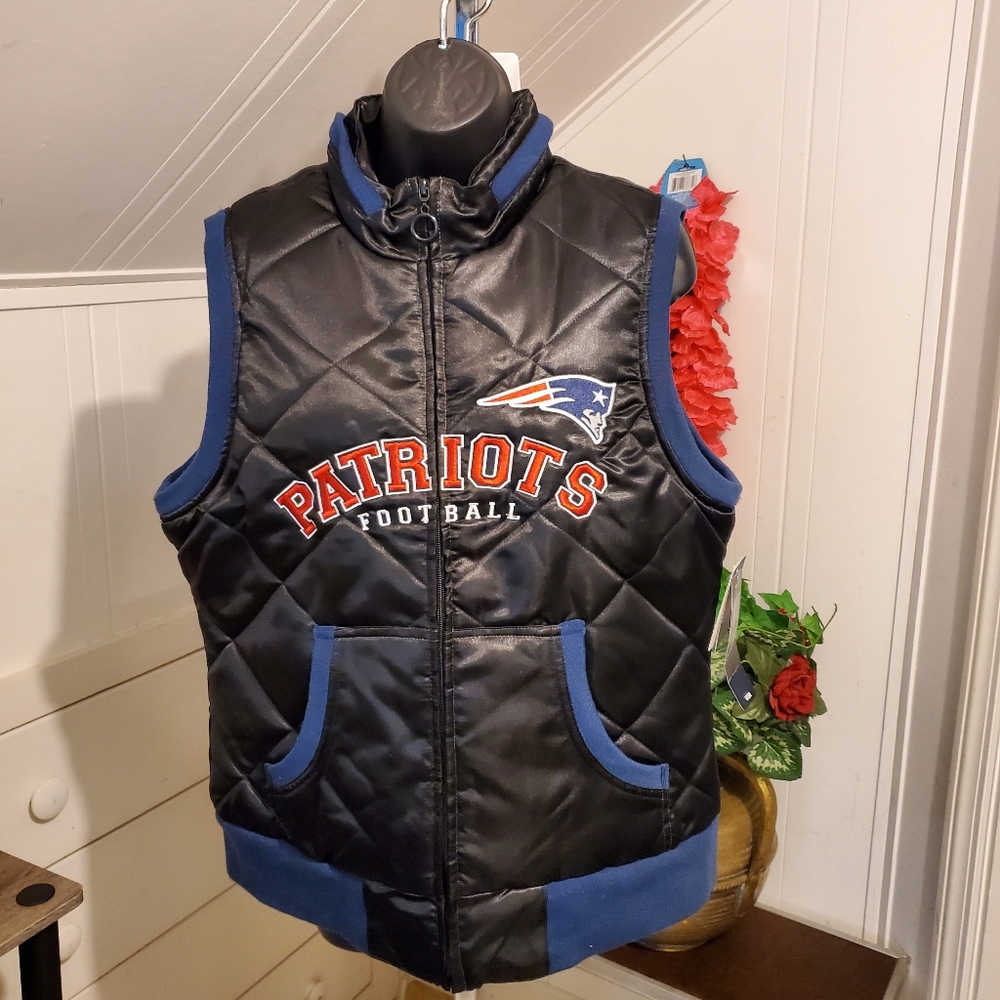 NWT NEW ENGLAND PATRIOT Quilted Vest XL
